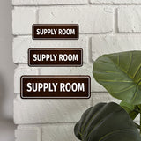 Standard Plus Supply Room Wall or Door Sign | Office & Home Decor
