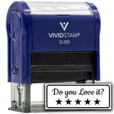 All Quality Do You Love It? Self-Inking Rubber Stamp | Business and Packaging Stamps