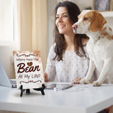 Where Have You Bean All My Life? Table Sign with Acrylic Stand (6x8“) | Coffee Lovers | Office & Home Table Signs