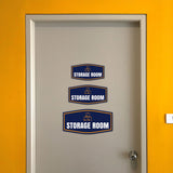 Fancy Plus Storage Room Wall or Door Sign | Business and Workplace Signage