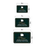 Classic Framed Plus Please Be Kind To The Septic Flush Only Toilet Paper Wall or Door Sign | Office & Workspace Bathroom Signage