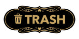 Signs ByLITA Designer Trash Wall or Door Sign