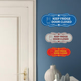 Signs ByLITA Designer Keep Fridge Door Closed Wall or Door Sign