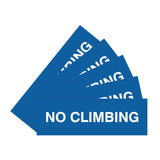 Signs ByLITA Basic No Climbing Sign | Easy No-Tool Installation | Powerful Foam Tape