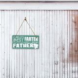 World's Best Farter Oops I Mean Father! 5x10 Hanging Plus Wall or Door Sign | Funny Home Decor