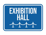 Classic Framed Exhibition Hall Wall or Door Sign