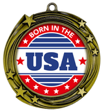 USA High Relief Metal Medals | Patriotic Awards and America Pride (3 Pack)