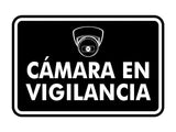 Signs ByLITA Classic Framed Cámara en Vigilancia Security Wall or Door Sign