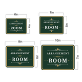 Classic Framed Plus Arrangement Room — Wall or Door Sign | Funeral and Memorial Services - Room & Area - Sign