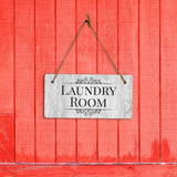 Laundry Room 5x10 Hanging Wall or Door Sign