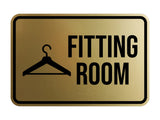 Classic Framed Fitting Room Wall or Door Sign