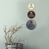 Circle Seriously No Soliciting No Trespassing Wall or Door Sign