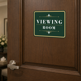 Classic Framed Plus Viewing Room — Wall or Door Sign | Funeral and Memorial Services - Room & Area - Sign