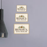 Classic Framed Plus Bendice Este Hogar — Bless This Home Door or Wall Sign | Spanish - Inspirational & Scripture Signs