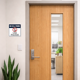 Square Plus No Cell Phone Use Please Wall or Door Sign | No Cell Phone Signs - Sign