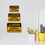 Classic Framed Plus Caution: Infectious Waste – Handle With Care Door or Wall Sign | Miscellaneous Warning Signs - Industrial & Construction
