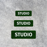 Standard Plus STUDIO Door or Wall Sign | Office & Home Signage