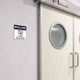 Square Plus No Cell Phone Use Please Wall or Door Sign | No Cell Phone Signs - Sign