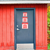 Square Plus Warehouse Wall or Door Sign | Health & Safety Warehouse Business Signage
