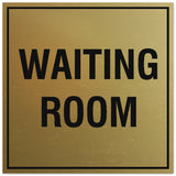 Signs ByLITA Square Waiting Room Sign - Easy Installation | Durable Material