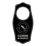 Signs ByLITA Cleaning in Progress Door Hanger