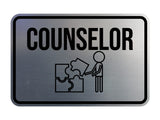 Classic Framed Counselor Wall or Door Sign