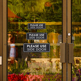 Standard Plus Please Use Side Door Wall or Door Sign | Health And Safety Office Signage
