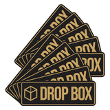 Standard Drop Box Wall or Door Sign (Multipack)