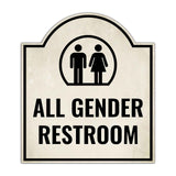 All Gender Restroom' Headstone ? Wall/Door Restroom & Hygiene Sign