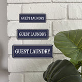 Standard Plus Guest Laundry Door or Wall Sign | Hospitality Washing Signage