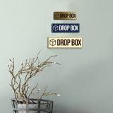 Standard Drop Box Wall or Door Sign (Multipack)