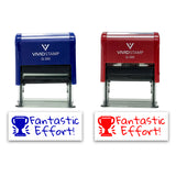 All Quality Fantastic Effort! Self-Inking Rubber Stamp Motivational Teacher Stamps | Homework And Grading | Classroom Supplies