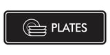 Signs ByLITA Standard Plates Door or Wall Sign Easy Installation | Durable Construction | Kitchen Essentials | Hygiene | AirBnB Signs