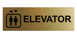 Basic Elevator Wall or Door Sign
