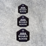 Heritage Plus Board Room Wall or Door Sign | Office Signage