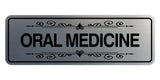 Signs ByLITA Standard Oral Medicine Wall or Door Sign