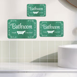 Classic Framed Plus Bathroom Soak Relax Unwind Wall or Door Sign | Home Bathroom Décor