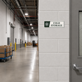 Standard Plus Cold Storage — Wall or Door Sign | Specialist Room - Sign