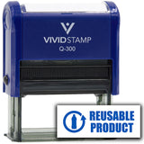 All Quality Reusable Product Self-Inking Rubber Stamp