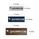 Basic Showroom Wall or Door Sign