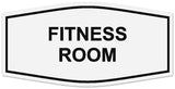 Signs ByLITA Fancy Fitness Room Sign | Durable Plastic | Vibrant Colors | Powerful Foam Tape