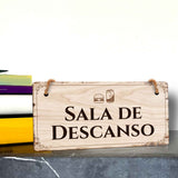 Spanish Signs - 5 x 10" Hanging Signs