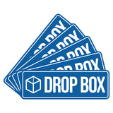 Standard Drop Box Wall or Door Sign (Multipack)