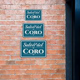 Classic Framed Plus Salón del Coro — Choir Room Door or Wall Sign | Spanish - Church Room & Area Signs