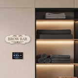 Designer Plus Brow Bar — Wall or Door Sign | Treatment Room - Sign