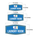 Fancy Plus Laundry Room Wall or Door Sign | Business and Workplace Signage