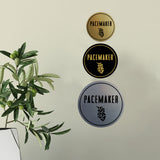 Signs ByLITA Circle Pacemaker Wall or Door Sign