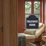 Treatment Room' Headstone - Wall or Door Signs ? Access & Control Sign