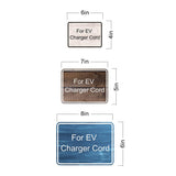 Classic Framed Plus For EV Charger Cord Door or Wall Sign | Miscellaneous Warning Signs