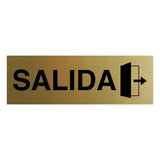 Signs ByLITA Basic Salida Wall or Door Sign